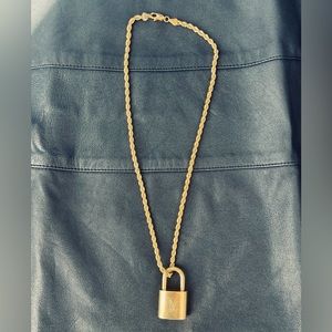 Louis Vuitton Padlock Necklace